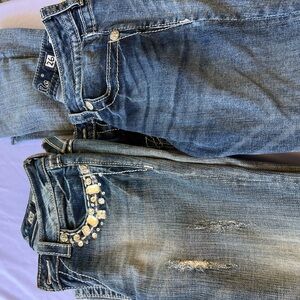 Miss Me Women's Jeans lot of 2 size 26